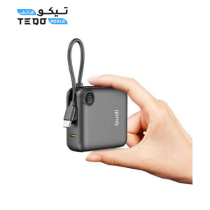 Budi PB800B 10000mAh Mini PD 22.5W Power Bank with Built-in Cable