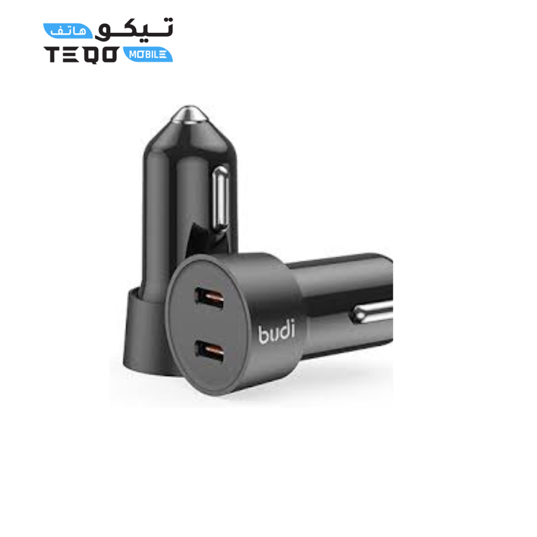 Budi PPS 33W Mini PD Car Charger + USB-C to Lightning